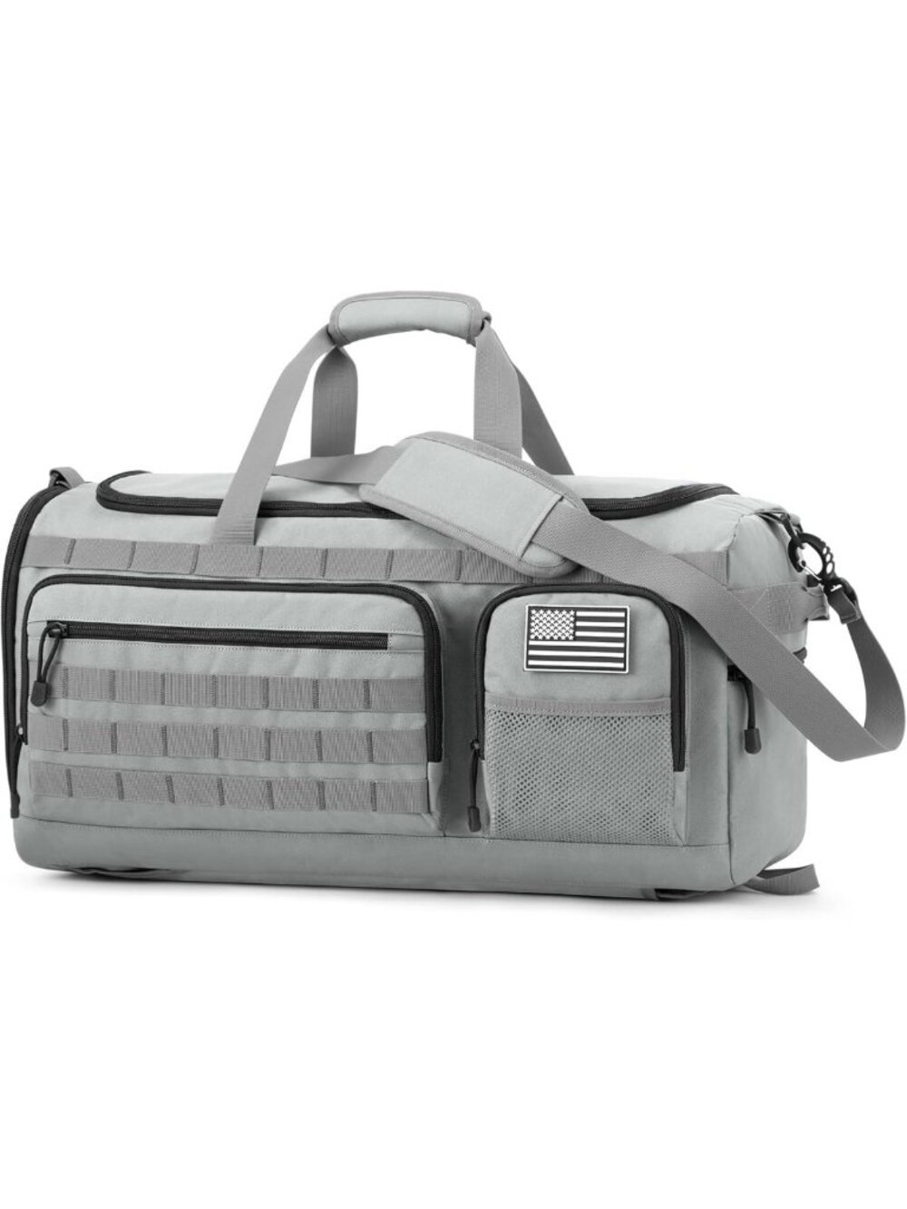 3-in-1 Travel Duffle Bag & Gym Backpack - Large Tactical Sports Tote